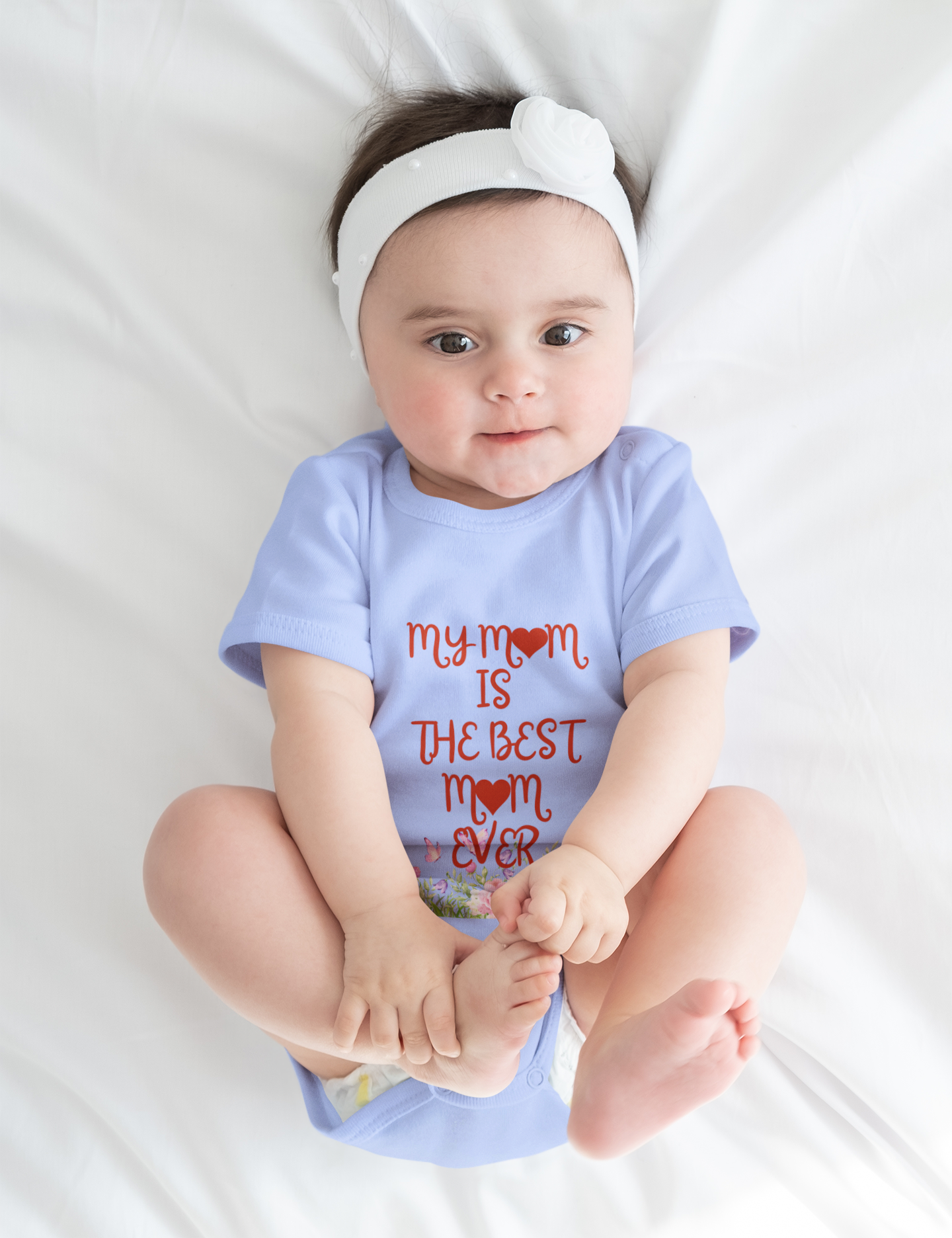 Cute Baby for Mother's Day, Cute Infant Bodysuit Gift, Mother's Day baby onesie, Baby gift for mom, Cute baby girl/boy clothes, Gift for mom from baby