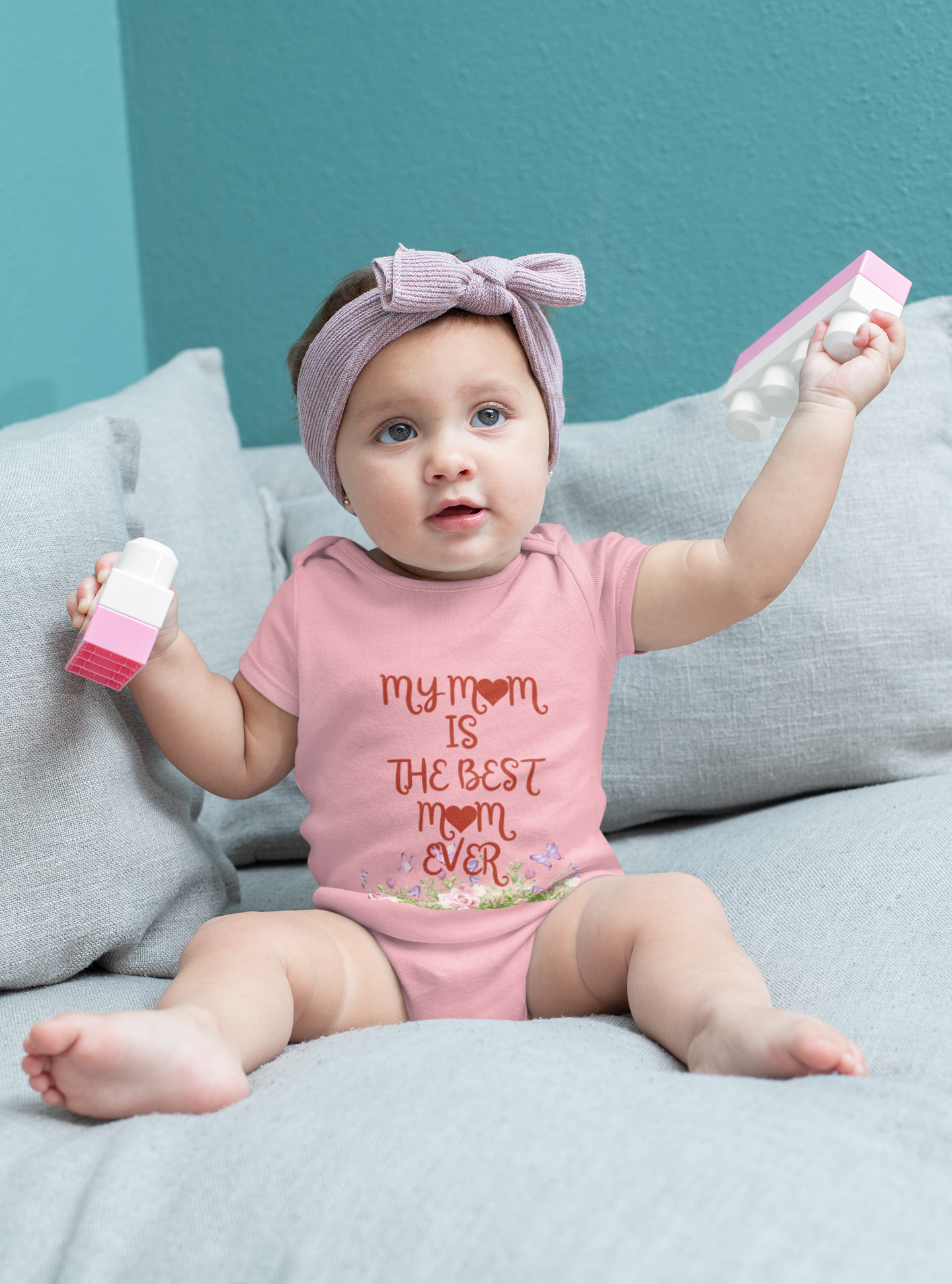Cute Baby for Mother's Day, Cute Infant Bodysuit Gift, Mother's Day baby onesie, Baby gift for mom, Cute baby girl/boy clothes, Gift for mom from baby