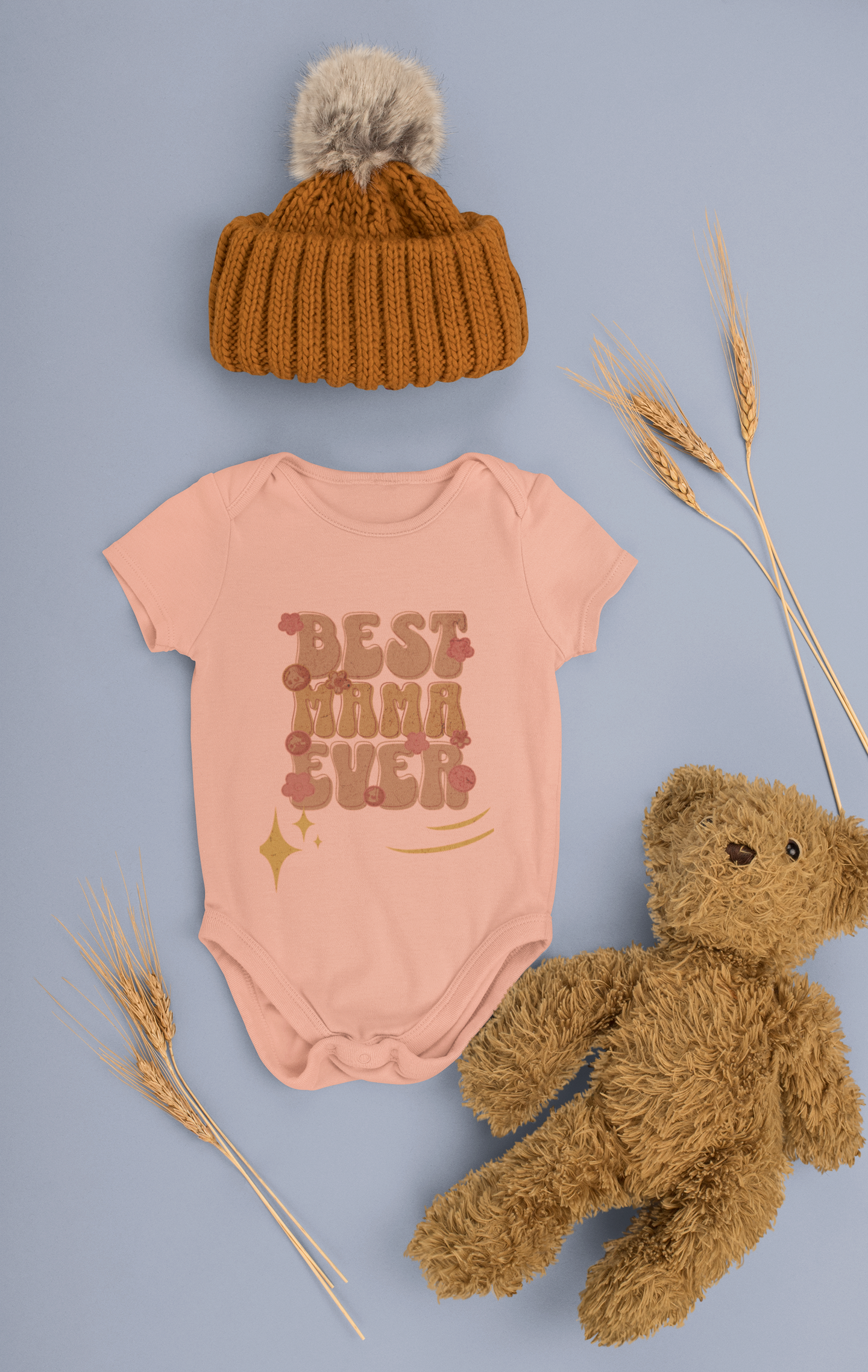 Cute Baby Gift, Mother's Day baby outfit, Cute baby bodysuit for mom, Baby girl gift, Gift for new mom, Baby shower gift, First Mother’s Day