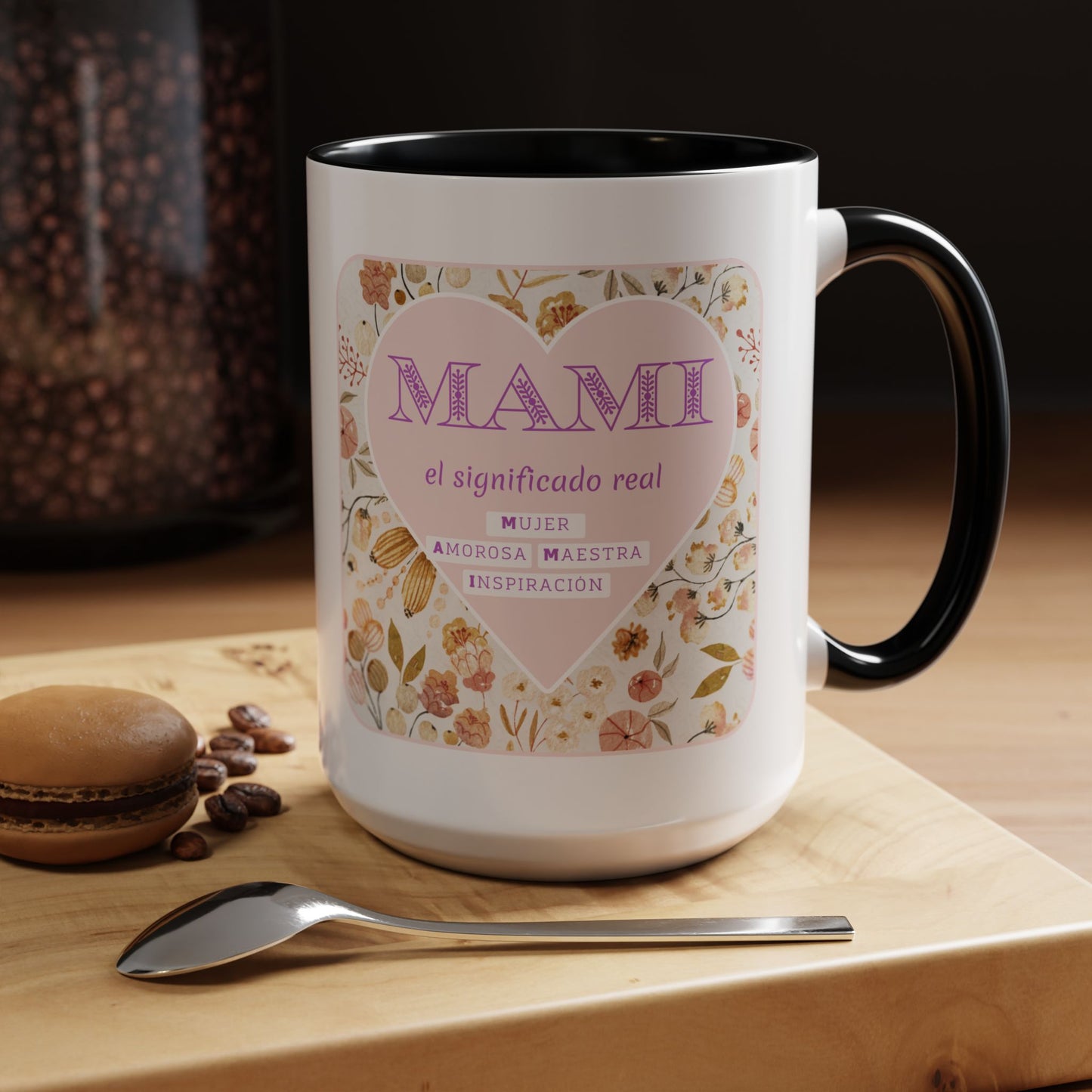Mom Coffee Mug, Mother's Day Gift Cup, Ceramic Mug, Birthday Present for Her, minimalist mug, coffee cup, elegant mug, mother gift idea,