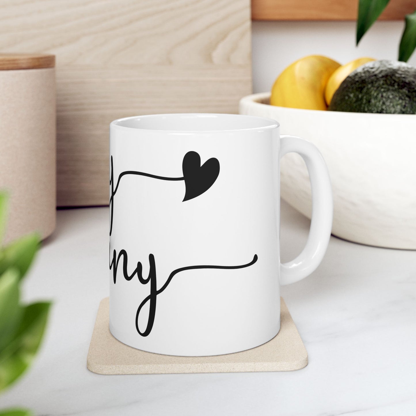 Mommy Nanny Established Ceramic Mug - Perfect Gift for New Grandmothers