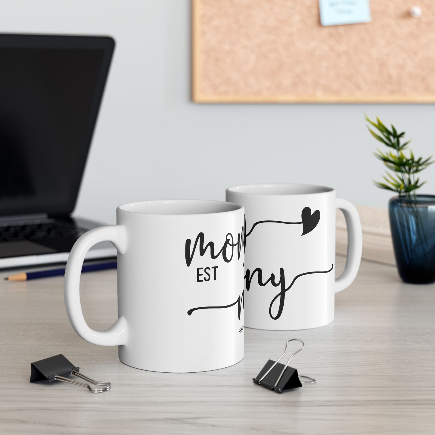 Mommy Nanny Established Ceramic Mug - Perfect Gift for New Grandmothers