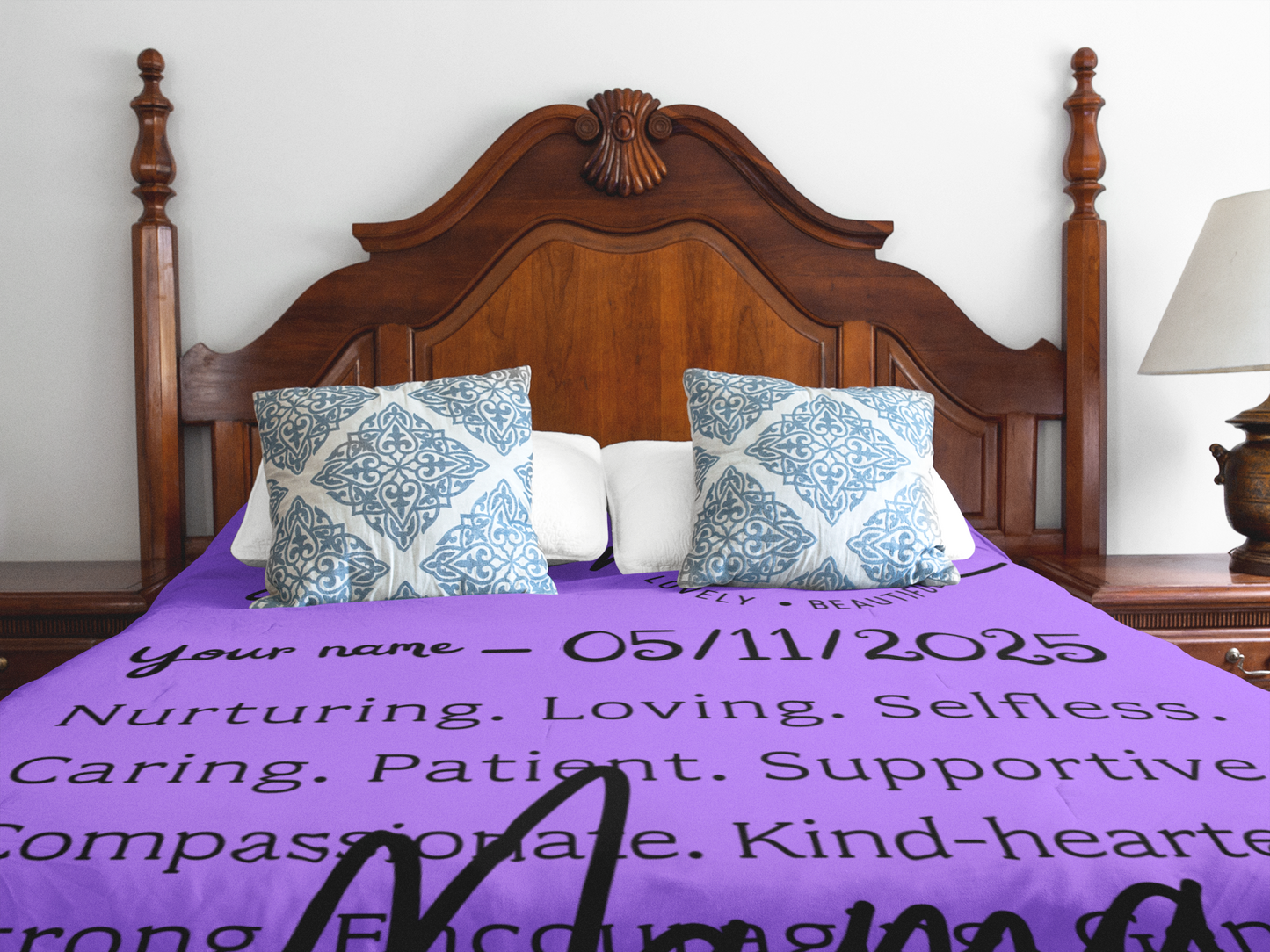 Mothers day Blanket, Custom Personalized Mom, Throw Blanket, Cozy Mom Gift, Holiday Decor, Soft Lap Blanket, gigt for mom, Blanket for Mom