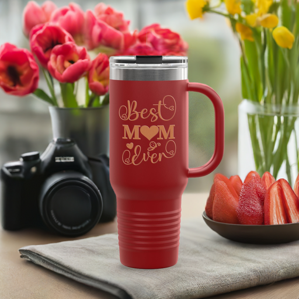 Best Mom Ever Insulated Travel Mug, Best Mom Ever Travel Mug – Mother’s Day Gift Idea