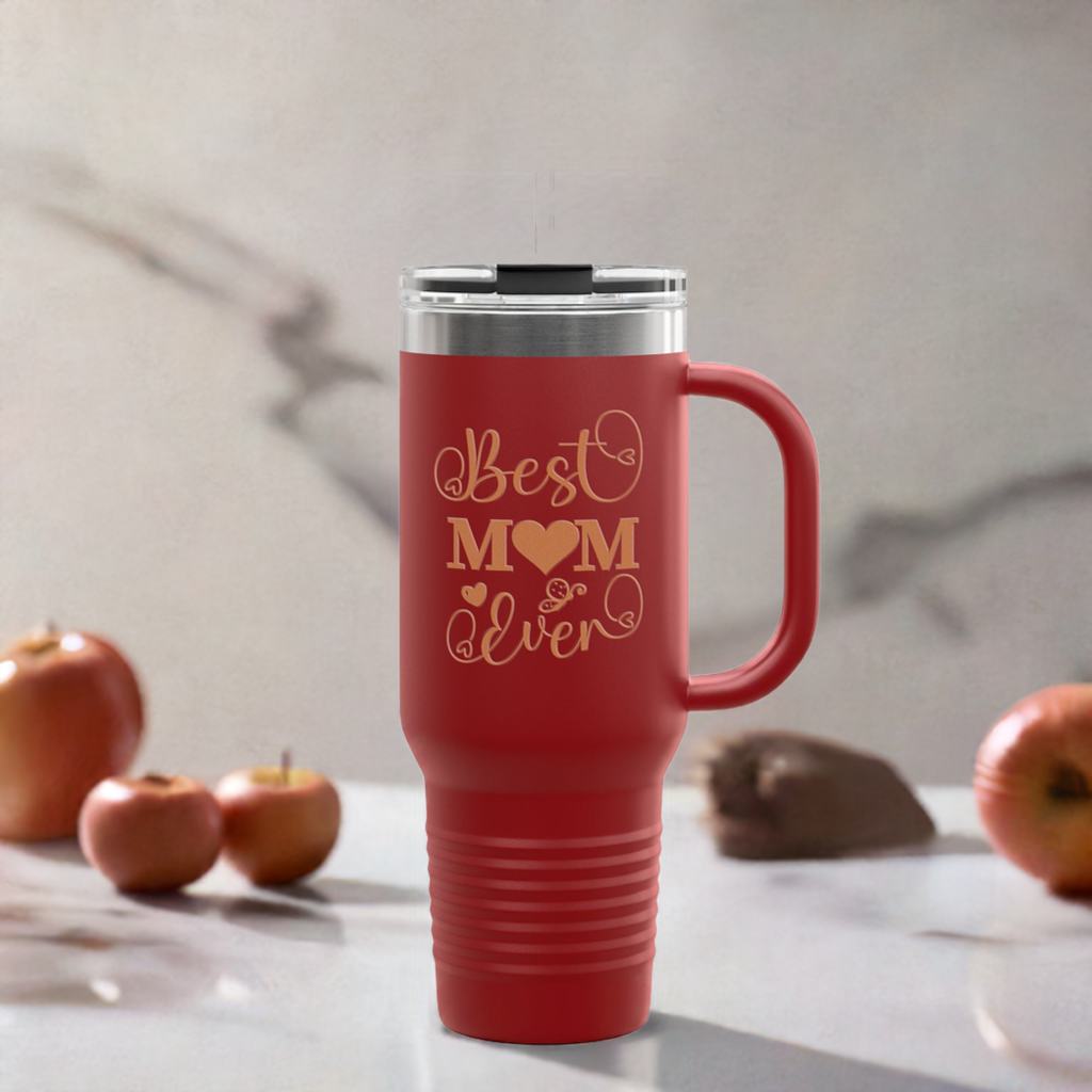 Best Mom Ever Insulated Travel Mug, Best Mom Ever Travel Mug – Mother’s Day Gift Idea