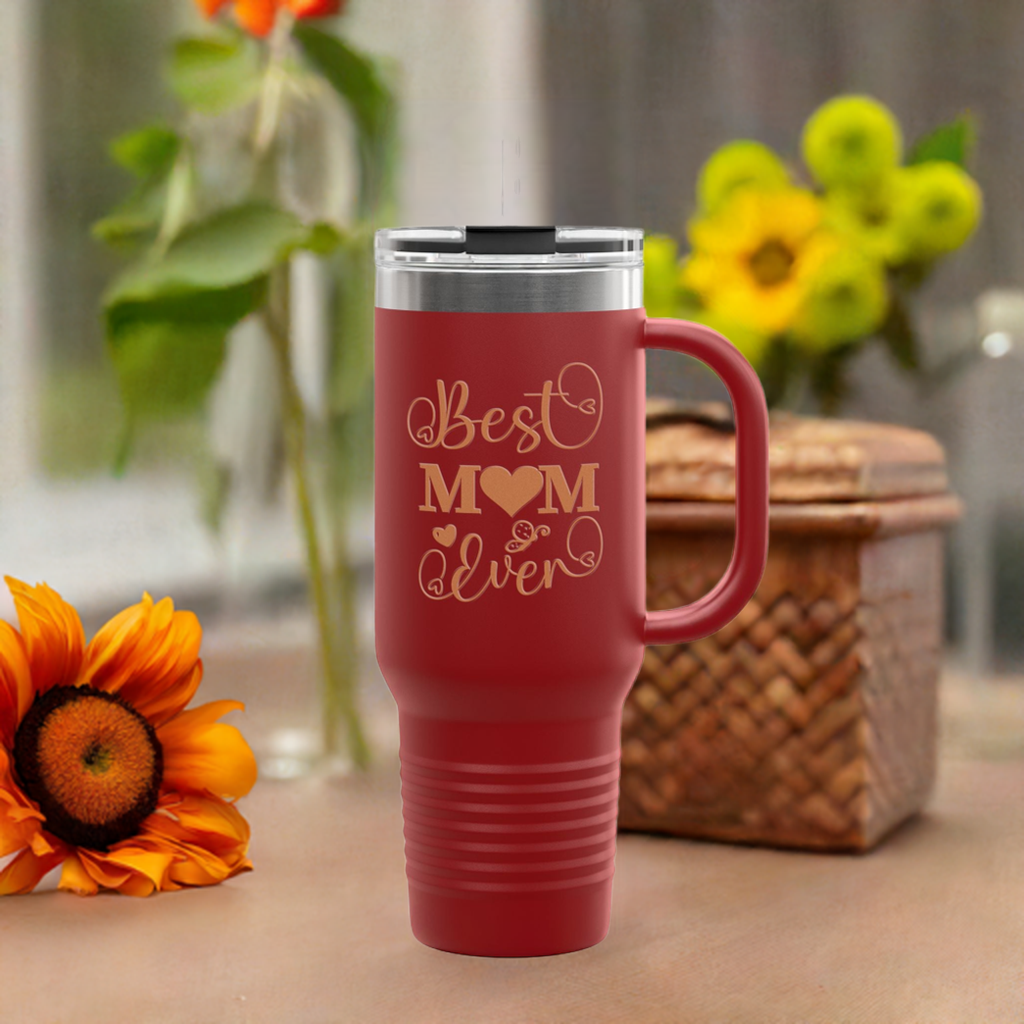 Best Mom Ever Insulated Travel Mug, Best Mom Ever Travel Mug – Mother’s Day Gift Idea