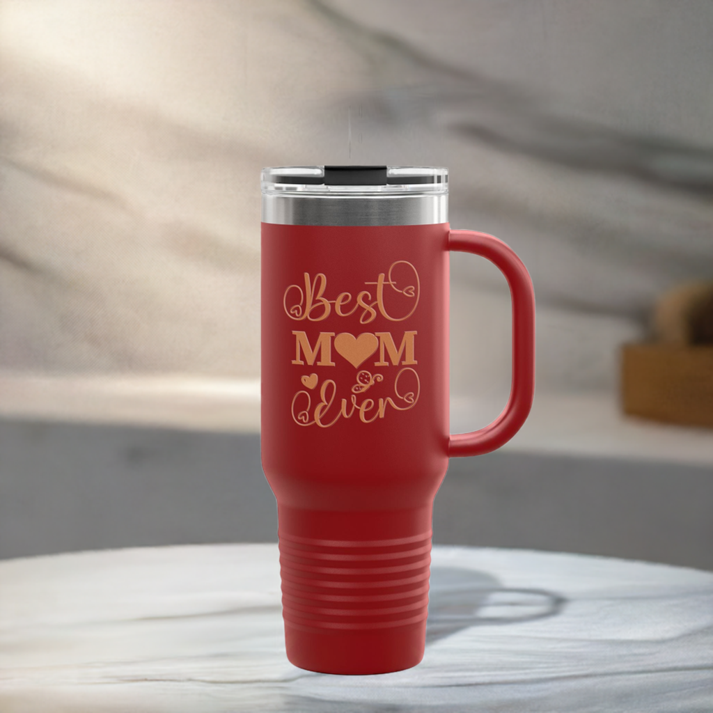 Best Mom Ever Insulated Travel Mug, Best Mom Ever Travel Mug – Mother’s Day Gift Idea