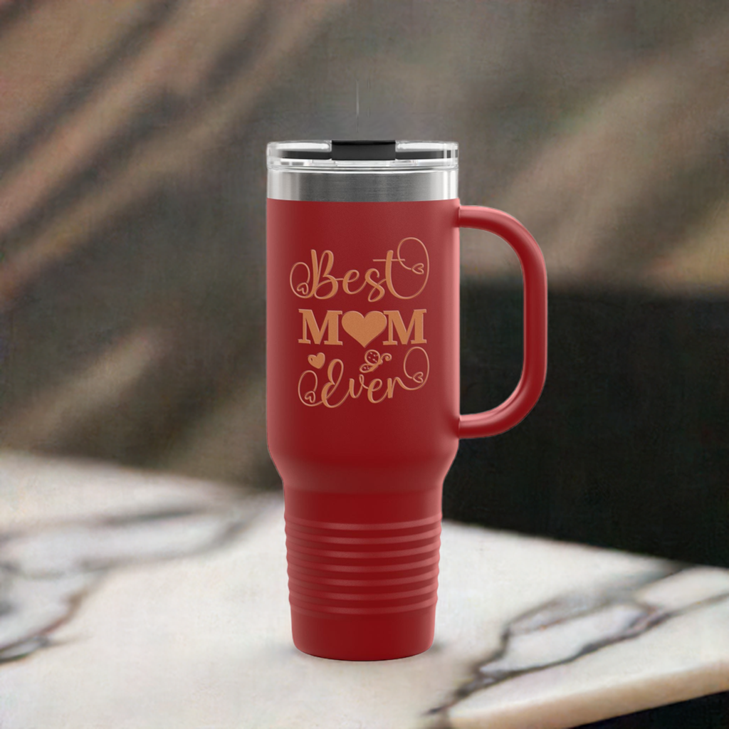 Best Mom Ever Insulated Travel Mug, Best Mom Ever Travel Mug – Mother’s Day Gift Idea