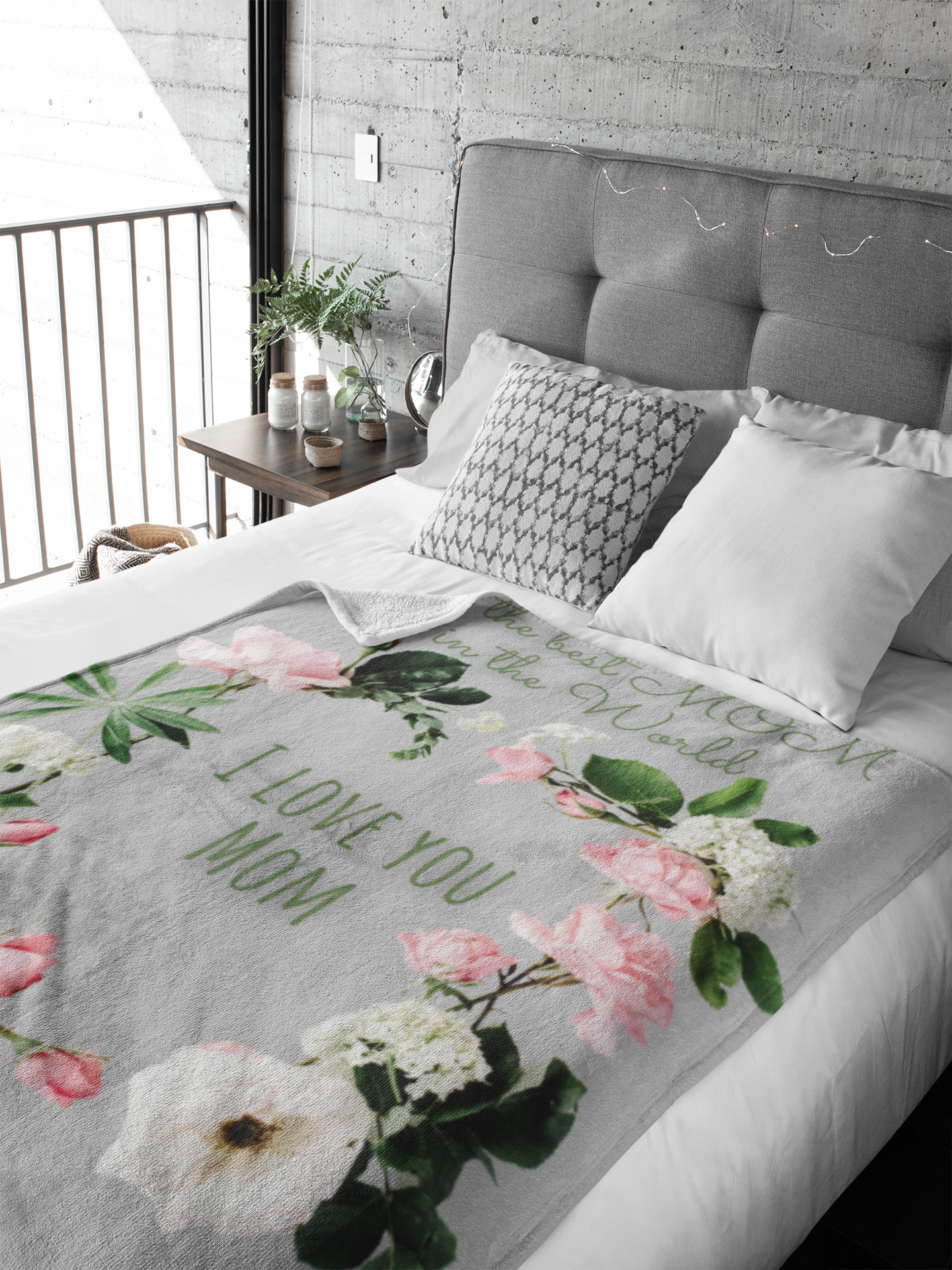 Personalized Velveteen Plush Blanket