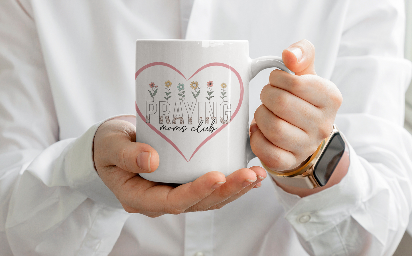 Mothers day Mug, Floral Design, Gift for Mom, Ceramic Coffee Cup, Ideal for Birthdays, Mother's Day, Myhers Mug