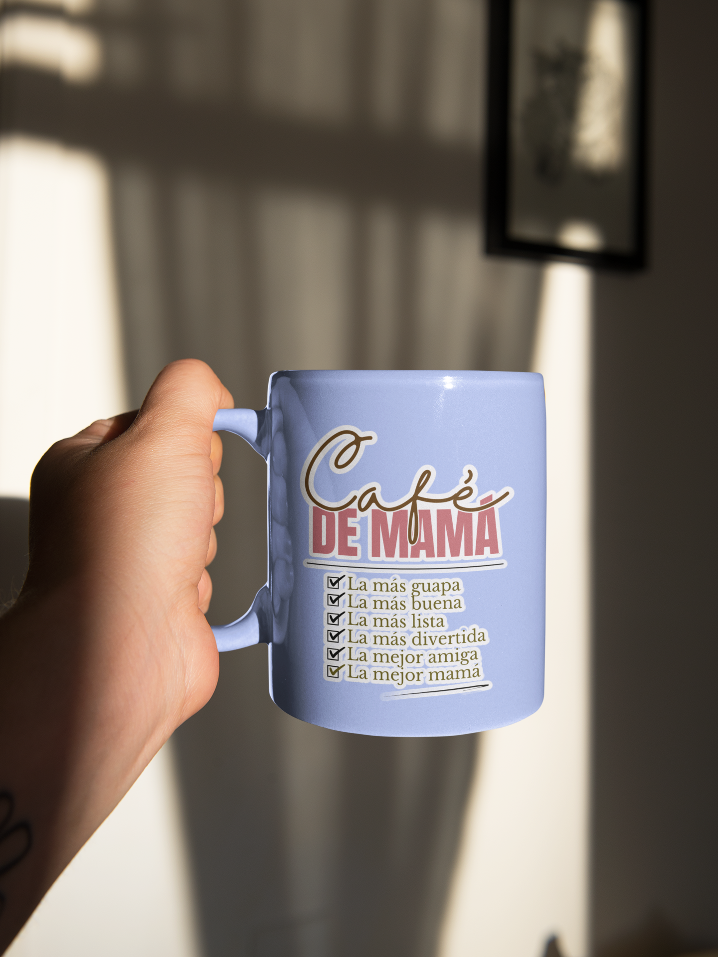 Personalized Mom Ceramic Mug - Mother's Day Coffee Gift, Custom Name Cup for Best Mom Ever, Mommy Tea Mug, Heartwarming Mom Gift,