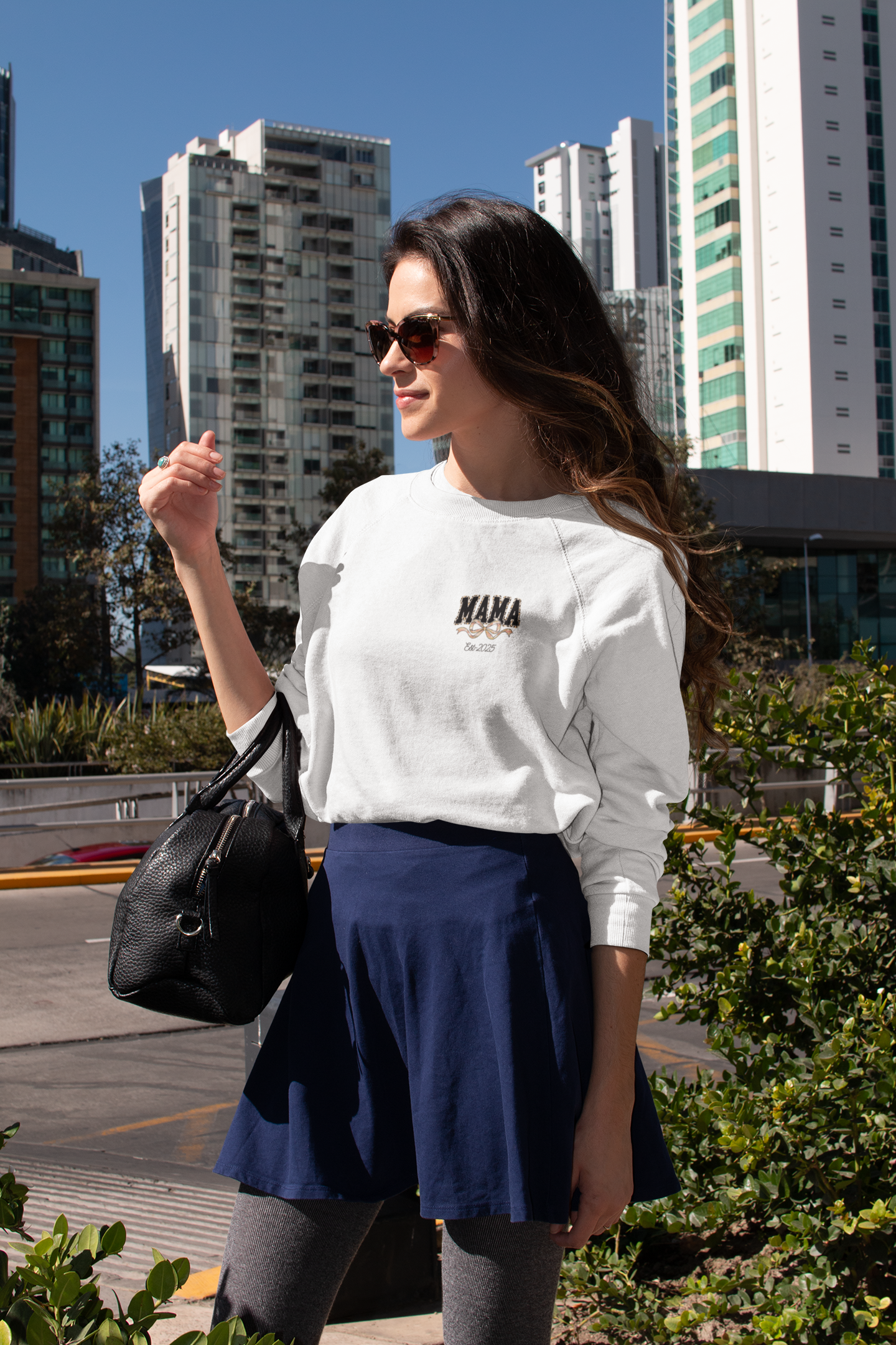 Mother's Day gift, Personalized Sweatshirt - Gift for Grandma, New Mom, Baby Shower, Birthday