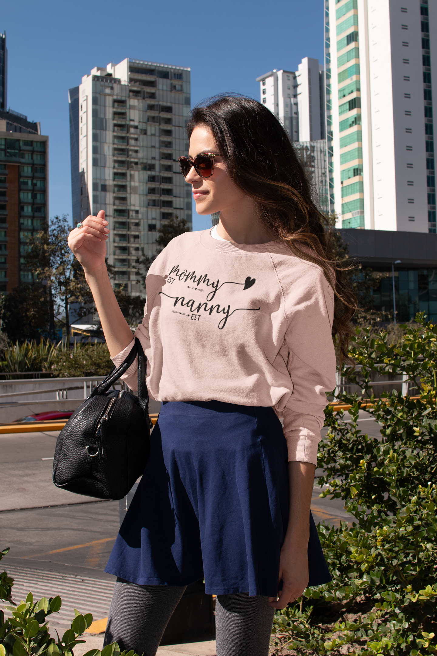 Mother's Day gift, Personalized Sweatshirt - Gift for Grandma, New Mom, Baby Shower, Birthday