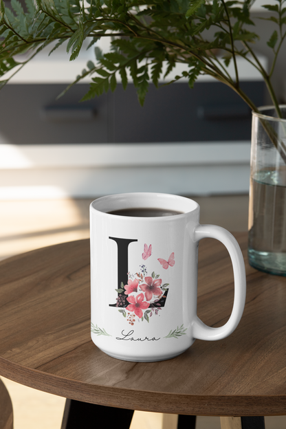 Custom name Mug,  Custom Coffee Mug, Cute Gift for Her, Inspirational Mug, Everyday Use, Birthday Gift, Personalized Mug, Mother gift
