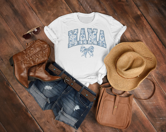 Mama Tee, Perfect for Moms, Mothers Day Gift, gift por mom, baby shower gift, gift for new mom,  Spring Fashion, conforts custom color